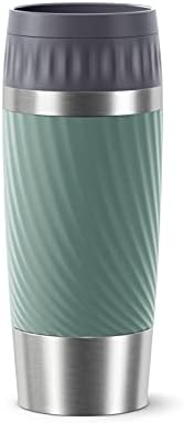 Emsa Easy Twist N2011700 Travel Mug 360 Ml Petrol Blue
