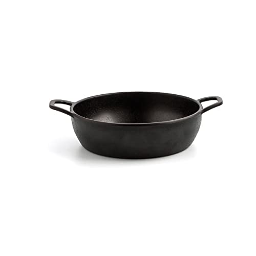 Quid 7669054 Present 16X12X4 Melamine MDV QD TARTER, Stainless Steel, Black/White