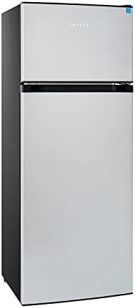 3.2 Cu.Ft Mini Fridge For Bedroom, Mini Refrigerator With Freezer, Dorm Fridge With Freezer, 2 Doors Perfect For Room And Office, Adjustable Temperature(Black)