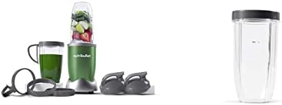 NutriBullet Pro - 13-Piece High-Speed Blender/Mixer System With Hardcover Recipe Book Included (900 Watts) Champagne, Standard