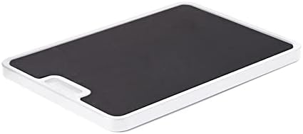 Medium Appliance Rolling Tray – Black, Home Kitchen Counter Organizer, Integrated Rolling System, Non-Slip Pad Top For Coffee Maker, Stand Mixer, Blender, Toaster