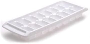 Rubbermaid White Easy Release Ice Cube Tray Set Of 2, 12.5'' X 5'