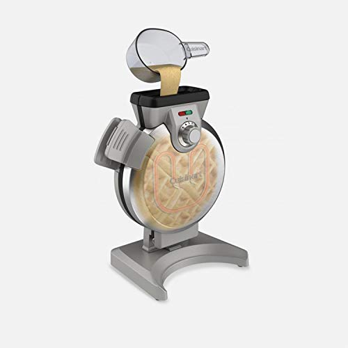 Cuisinart VWM-200PC1FR Vertical Waffle Maker, Stainless Steel (Renewed)