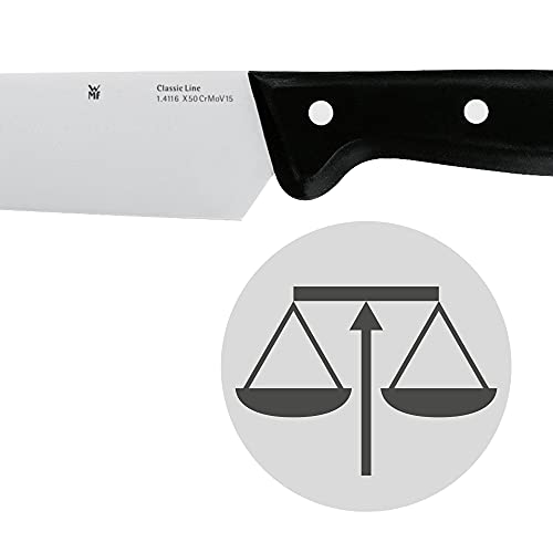 WMF 6 Cm Classic Line Parer Knife, Black