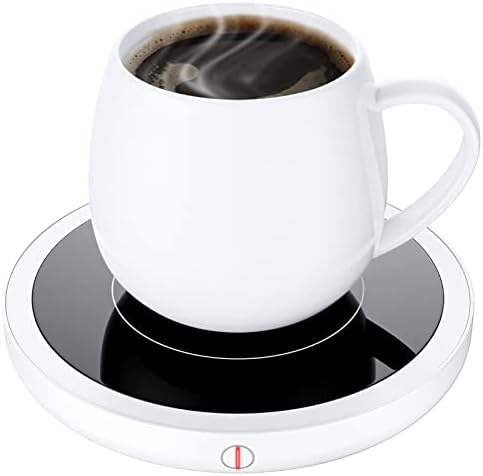 Coffee Mug Warmer Smart Cup Warmer With 3 Temperature Settings Electric Beverage Warmer Plate Auto Shut Off, Coffee, Tea And Milk Warmer For Office Home Desk Use (Cup Not Included)