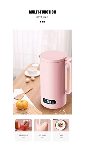 Mini Electric Soybean Milk Maker, Automatic Soy Milk Machine, Fruit Juicer, Rice Paste Maker, Food Blender, 110V, 350ml