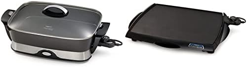 Presto 06857 16-inch Electric Foldaway Skillet, Black