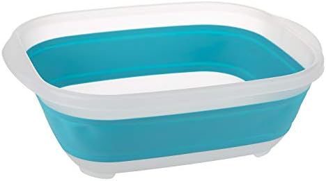 Works Large Collapsible Tub, Turquoise