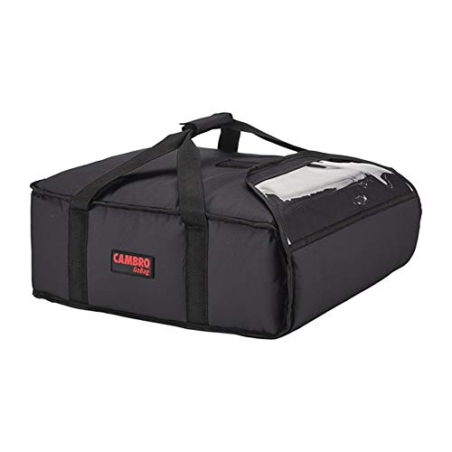 - GoBag Medium Black Nylon Premium Pizza Delivery Bag, Each