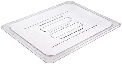 Luston 6-Pack Polycarbonate Food Pan,Half Size, 4" Deep,clear,NSF