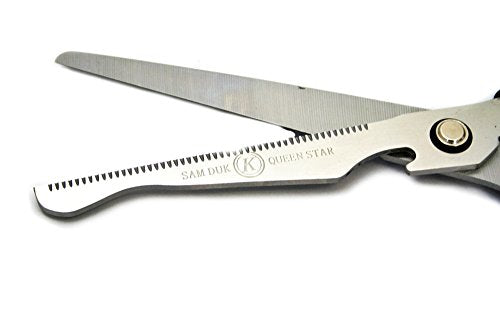 Korean BBQ Kalbi Meat Cutting Scissors Large All Purpose Stainless Steel Utility Scissors