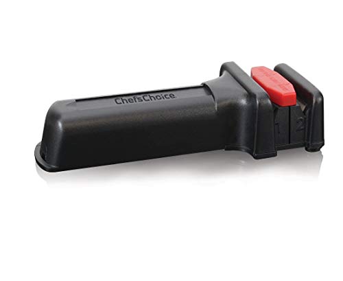 Chef'sChoice 4800200 480KE Manual Kitchen Knife Sharpener, 2-Stage, Black