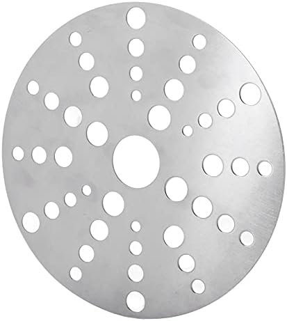 Heat Diffuser Plate Heat Diffuser Plate Stainless Steel Heat Diffuser Stainless Steel Induction Cooktop Converter Disk For Gas Stove Glass Cooktop Magnetic Cookware (Diameter 12.3CM)