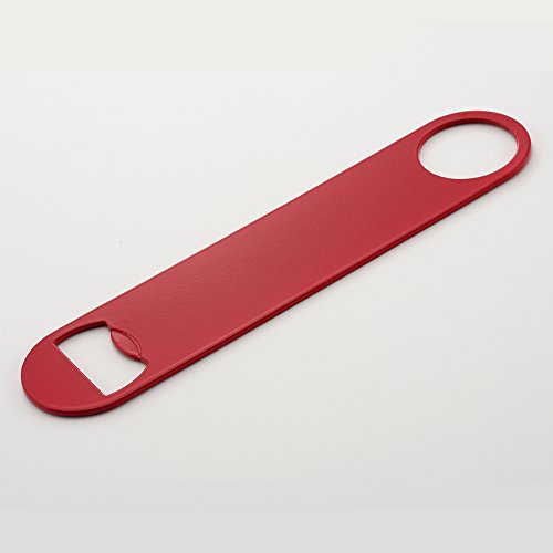 10 Pack 7" Stainless Steel Flat Bottle Opener, Solid Bar Key