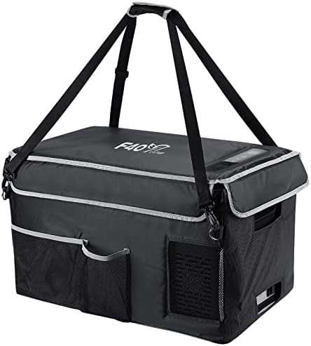 Insulated Protective Cover Transit Bag For 10 Quart Portable Refrigerator Fridge