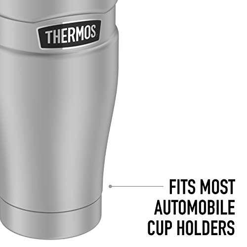 Thermos Superman Winged Logo, STAINLESS KING Stainless Steel Travel Tumbler, Vacuum Insulated & Double Wall, 16oz