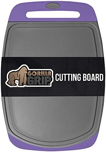 Reversible, Oversized, Thick Cutting Board, Easy Grip Handle, Deep Juice Grooves, Slip Resistant, Large Kitchen Chopping Boards For Meat, Veggies, Fruits, Dishwasher Safe, 16x11.2, Mint