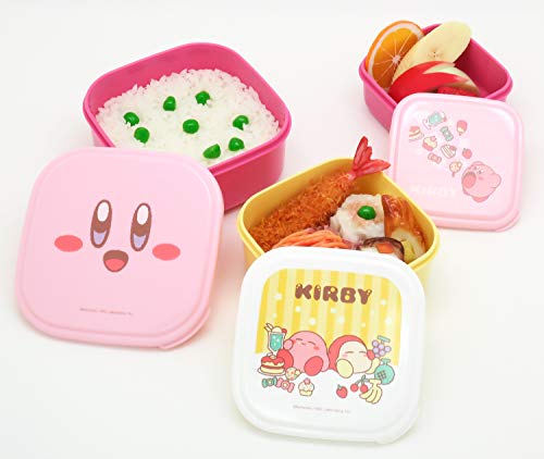 Kirby's Dream Land Bento Lunch Box 3 Case Set 220ml H/K SSP-31 From Japan