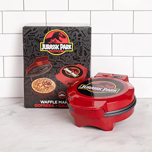Jurassic Park Waffle Maker - T-Rex On Your Waffles - Waffle Iron