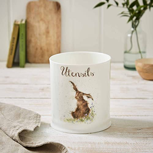 Royal Worcester Utensil Jar - Harebells (Hare)