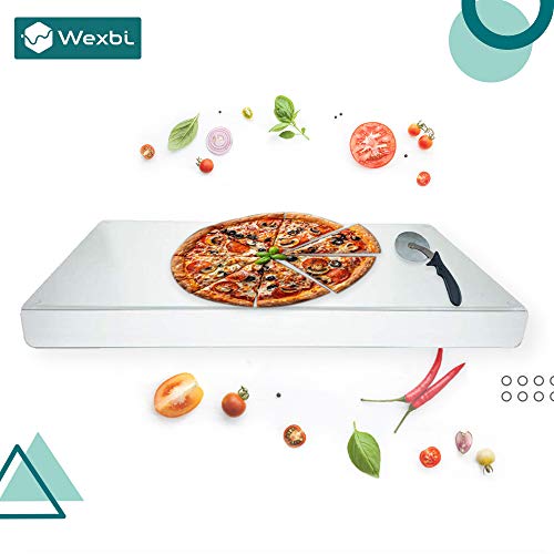 Acrylic Cutting Board For Kitchen With Lip, Non Slip Cutting Board (Clear Acrylic) By Wexbi, 18 X 16 Inch
