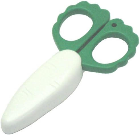 Kitamasa Mini Kitchen Scissors, With Magnet, Yasaiko, Daikon, Made In Japan