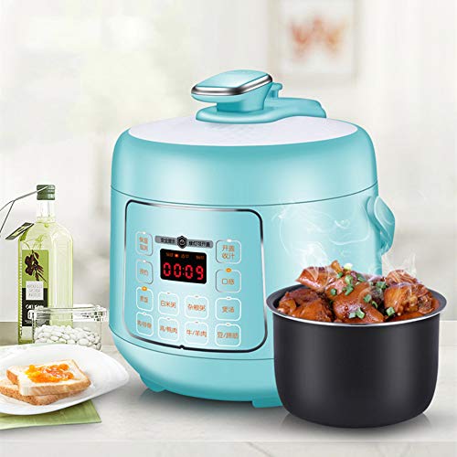 Mini Electric Pressure Cooker, Small Electric Pressure Cooker, Home Authentic 1-2 People, 2.5L Exquisite Electric Pressure Cooker,