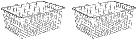 Wire Storage Basket, Medium, Chrome (43270)