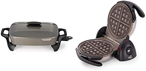 Presto , Grey Ceramic 06856" Electric Skillet, 16"