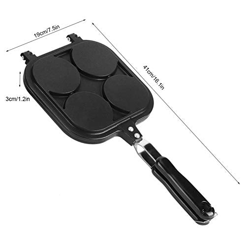 Waffle Maker Square Pancake Pan 4 Holes Mold Double-sided Lovely Cartoon Animal Pattern Non-stick Breakfast For Bakery