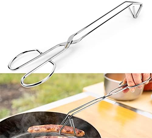 Korean Heavy Duty Kitchen Shears, Multipurpose Durable Scissors For Cutting Ribs, Pork, And Beef With Serrated Blade, Dishwasher Safe