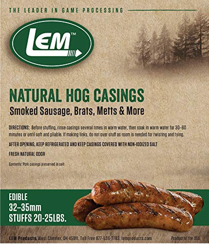 Products 141 8 Oz. Vacuum Sealed Bag - Hog Casings For 25 Lbs. Meat