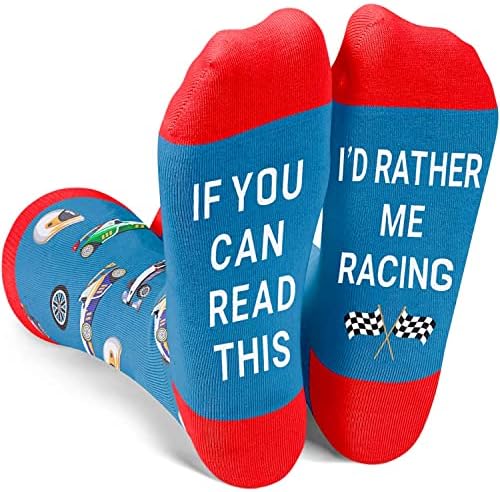 SOCKFUN Men's Poker Dice Math Teeth Bestmen Einstein Golf Crew Gift Socks