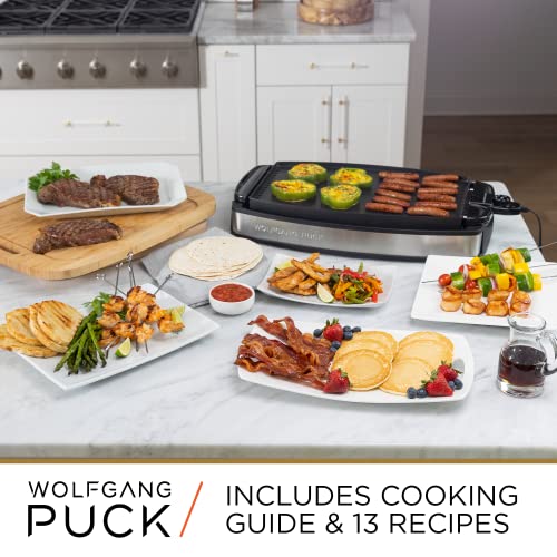 XL Reversible Grill Griddle, Oversized Removable Cooking Plate, Nonstick Coating, Dishwasher Safe, Heats Up To 400ºF, Stay Cool Handles