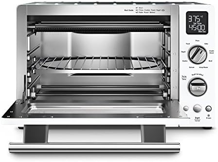 KitchenAid KCO275OB Convection 1800W Digital Countertop Oven, 12", Onyx Black (Renewed)