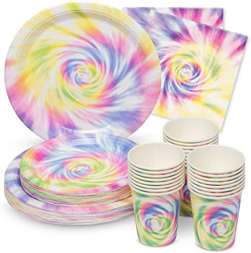 Flamingo Party Supplies -Service For 24- Flamingo Plates (7 And 9 Inch), Paper Napkins And Party Cups - Disposable Flamingo Birthday Party Supplies, Flamingo Bachelorette Party