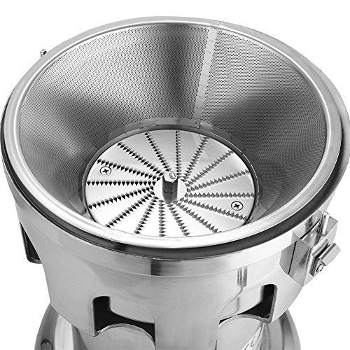 F-A3000 Juicer Machine, Fruit And Vegetables Juice Maker, Commercial Juice Extractor Stainless Steel Heavy Duty 110V 370W