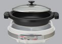  Gourmet D'Expert Electric Skillet - Color: Stainless White