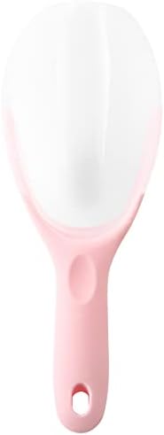  Magnetic Ice Scoop, Contoured Translucent Flexi-Plastic With Soft Grip Handle For Ice, Flour, Rice, Popcorn, Pet Food, Black
