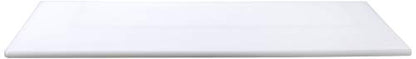  Plastic Cutting Board 18x30 1/2" Thick White, NSF Approved Commercial Use