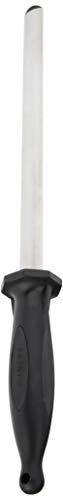  -M15910 Diamond Honing Steel, 10 Inch,Black
