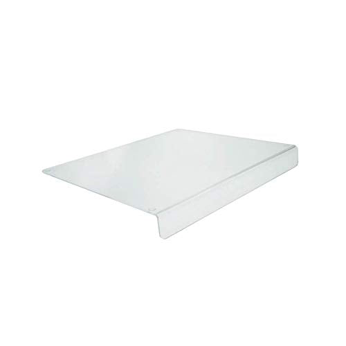  Acrylic Cutting Board For Kitchen With Lip, Non Slip Cutting Board (Clear Acrylic) By Wexbi, 18 X 16 Inch
