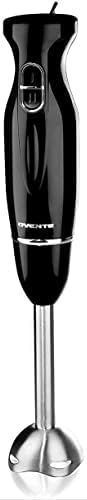  Vente Electric Immersion Hand Blender 300 Watt 2 Mixing Speed With Stainless Steel Blades, Powerful Portable Easy Control Grip Stick Mixer Perfect For Smoothies, Puree Baby Food & Soup, Black HS560B