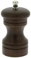  3-7/8-Inch Salt Mill, Beech Wood, Natural