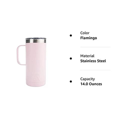 Travel Coffee Cup (16 Oz), Flamingo