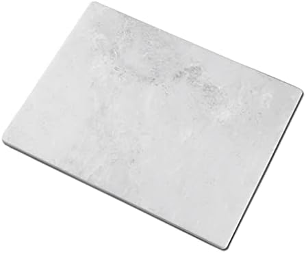  Marble Pastry Board 16x12 Inch Cutting Board Marble Serving Tray For Cheese Perfect For Keep The Dough Cool And Chocolate Tempering Easy To Clean Sleek Design, Gray