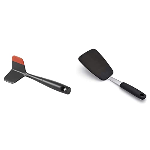 OXO Good Grips Ground Meat Chopper & Good Grips Large Silicone Flexible Turner, Stainless Steel