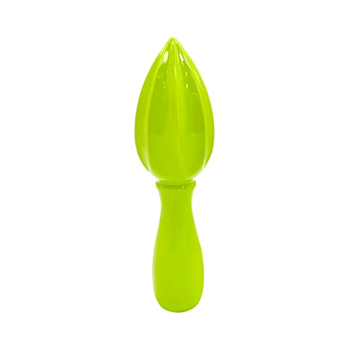  Handheld Citrus Reamer With Rounded Comfort Handle, Durable And Non-BPA Melamine (1.6" By 5.65", Kiwi Color)