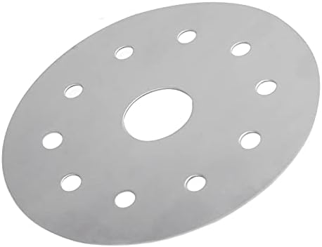  Heat Diffuser Plate Heat Diffuser Plate Stainless Steel Heat Diffuser Stainless Steel Induction Cooktop Converter Disk For Gas Stove Glass Cooktop Magnetic Cookware (Diameter 13.8CM)