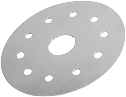  Heat Diffuser Plate Heat Diffuser Plate Stainless Steel Heat Diffuser Stainless Steel Induction Cooktop Converter Disk For Gas Stove Glass Cooktop Magnetic Cookware (Diameter 13.8CM)